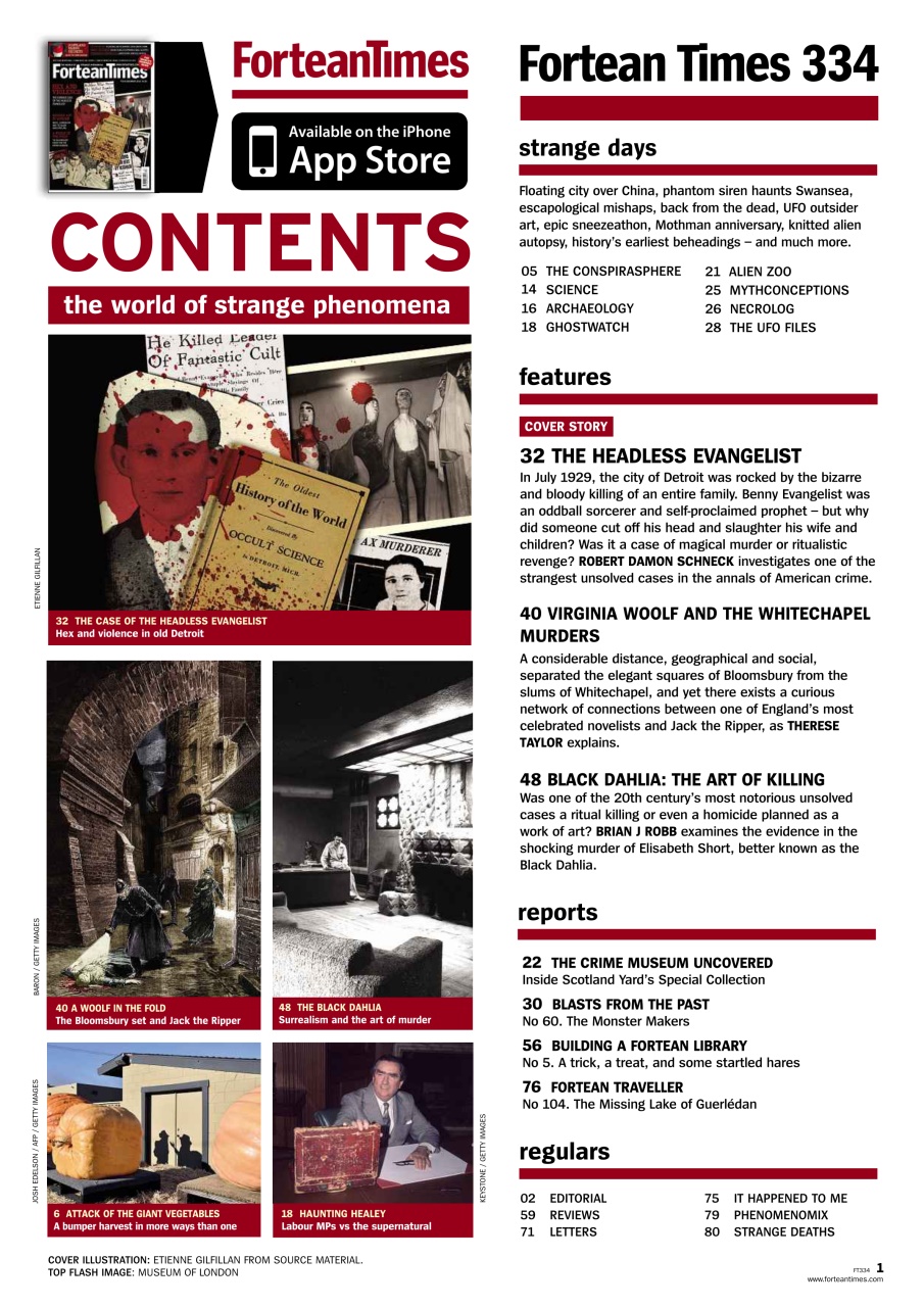 Fortean Times Preview Pages