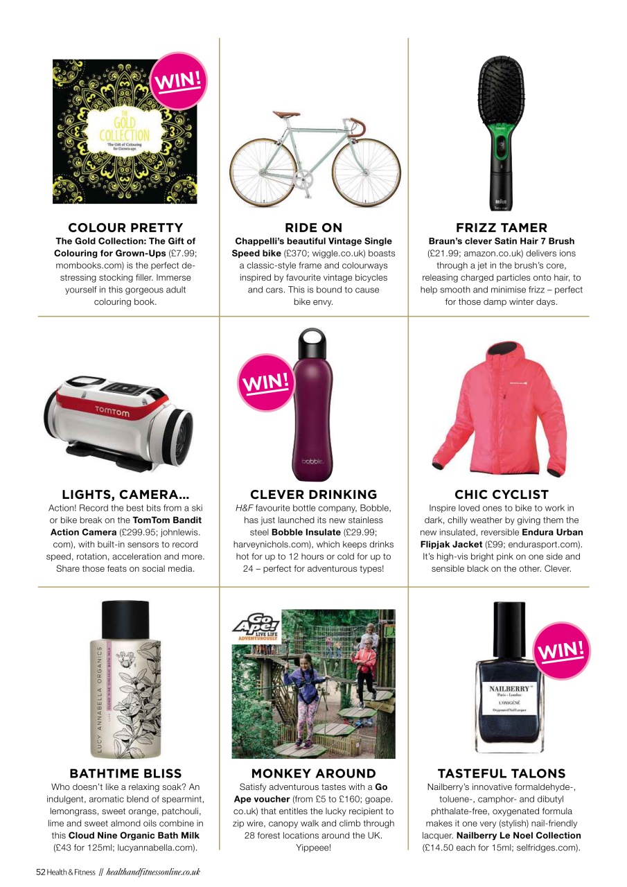 Women’s Fitness Preview Pages