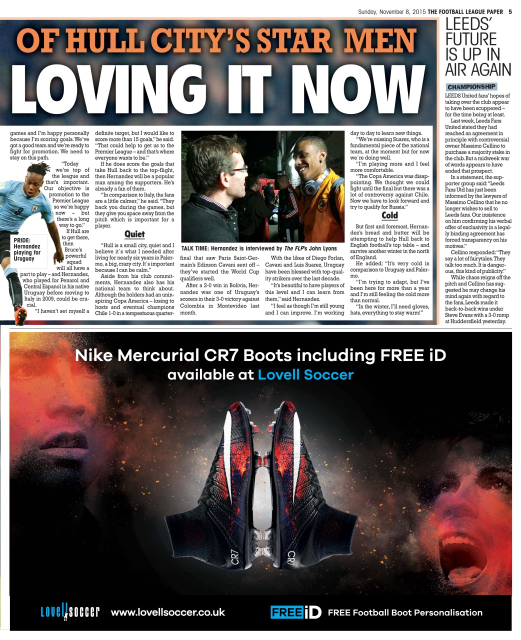 The Football League Paper Preview Pages