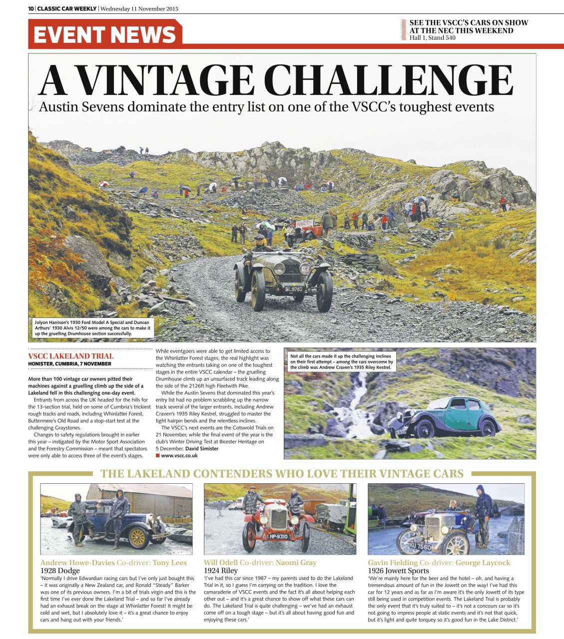 Classic Car Weekly Preview Pages
