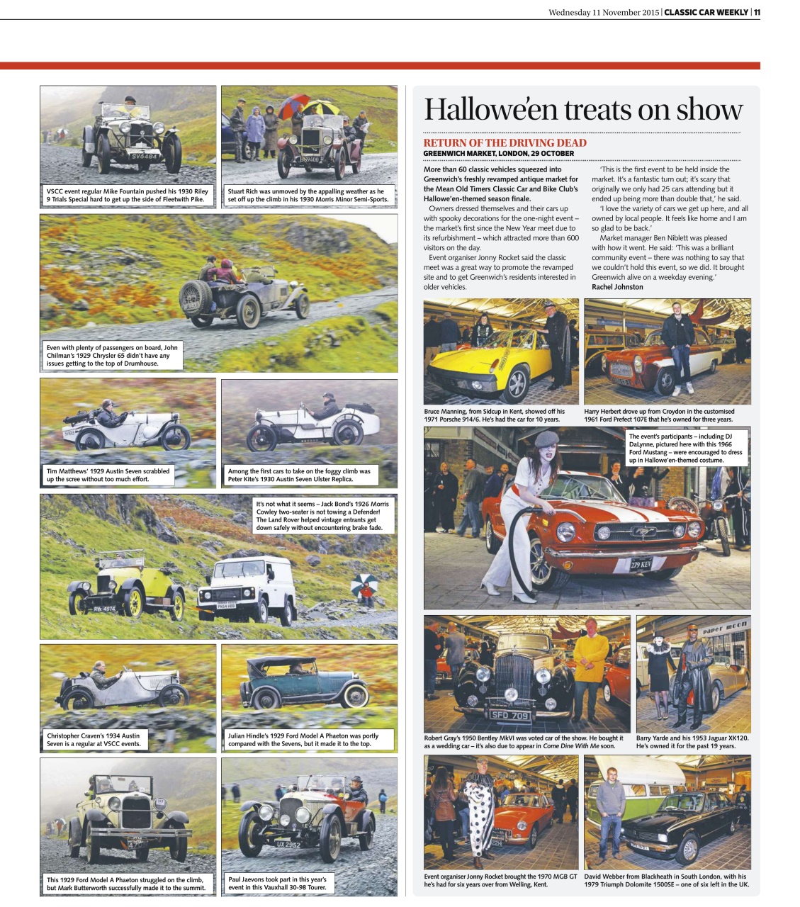 Classic Car Weekly Preview Pages