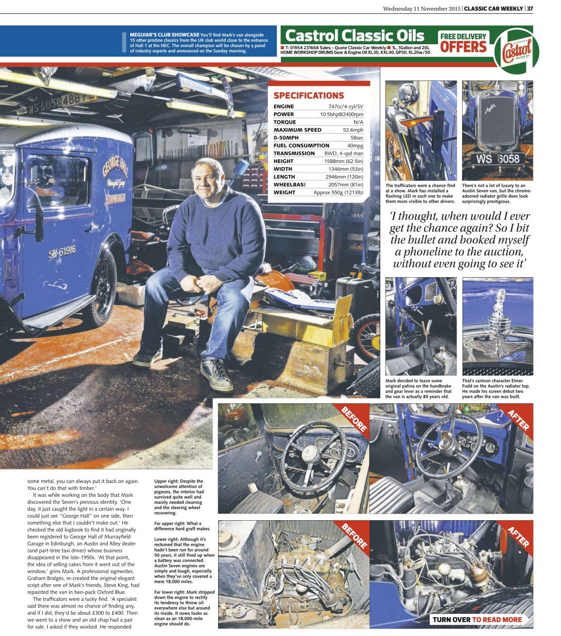 Classic Car Weekly Preview Pages