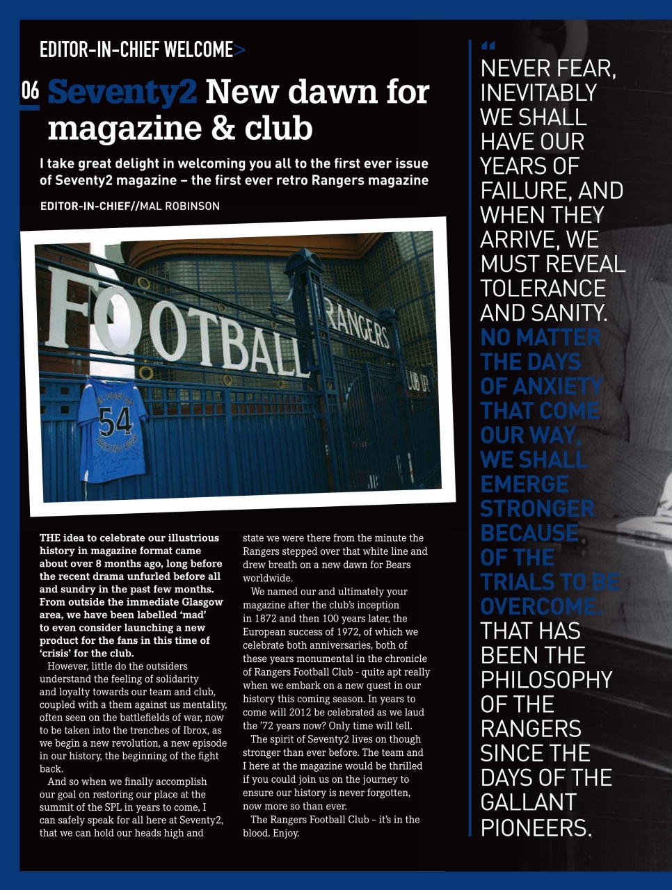 Seventy 2 Magazine Preview Pages