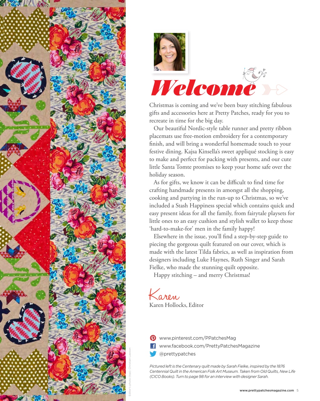 Pretty Patches Magazine Preview Pages