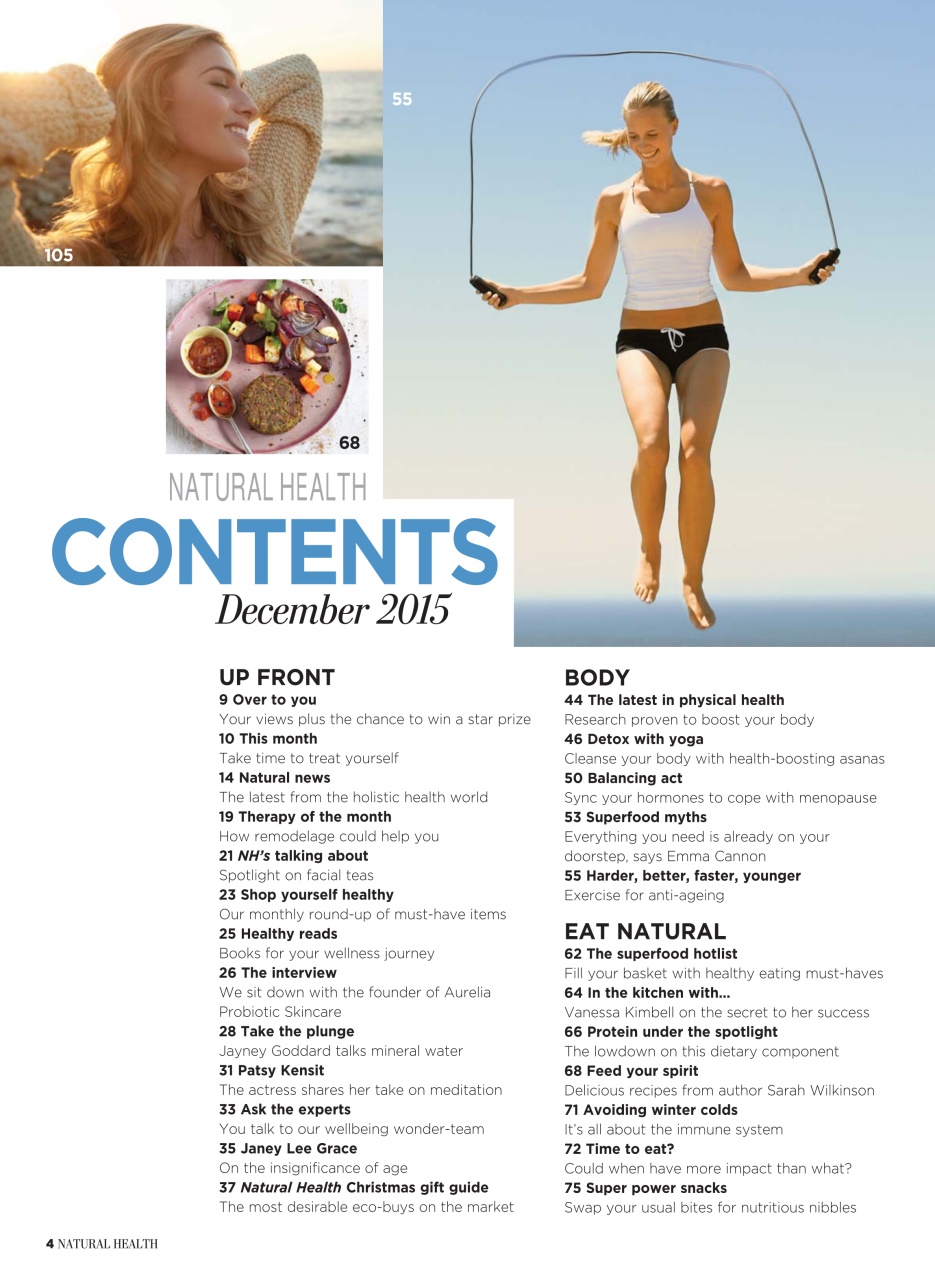 Natural Health Preview Pages