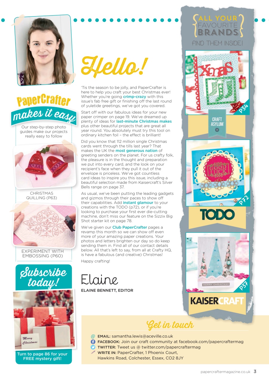 PaperCrafter Preview Pages