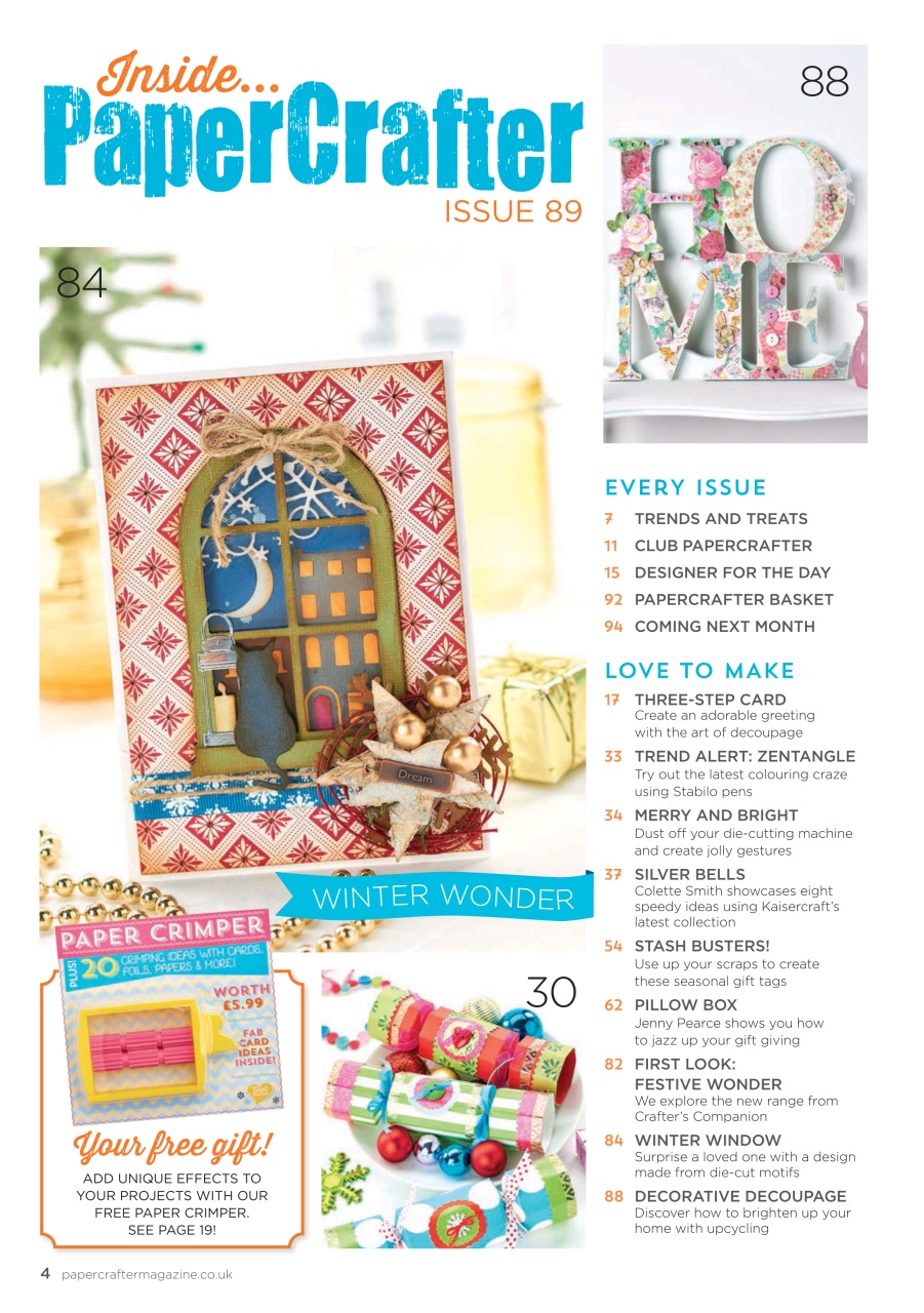 PaperCrafter Preview Pages