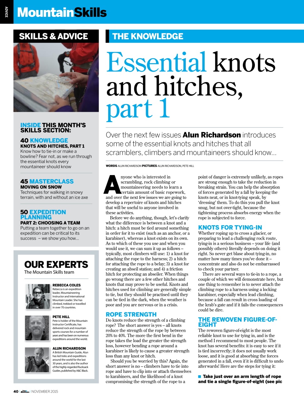 Trek & Mountain Magazine Preview Pages