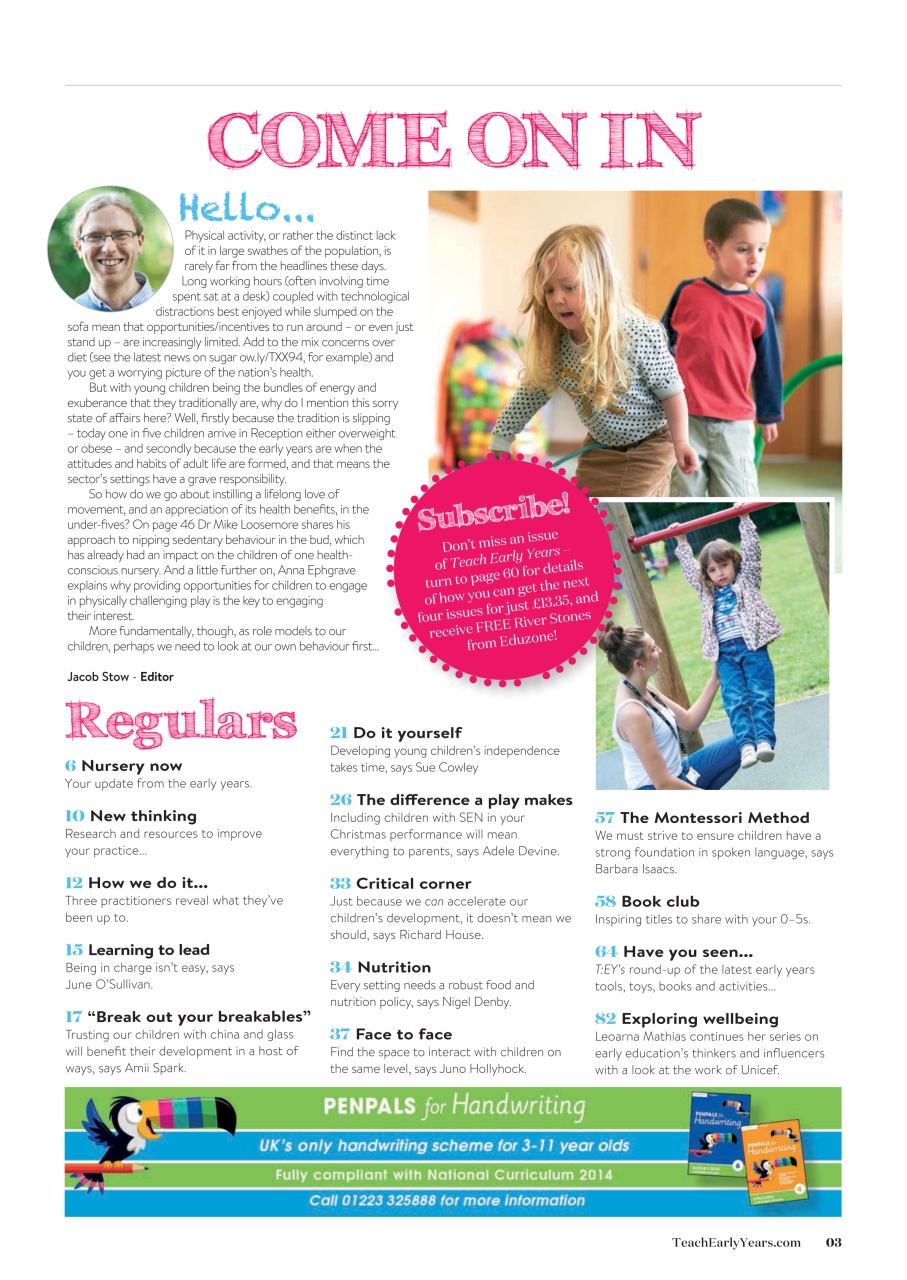Teach Early Years Preview Pages