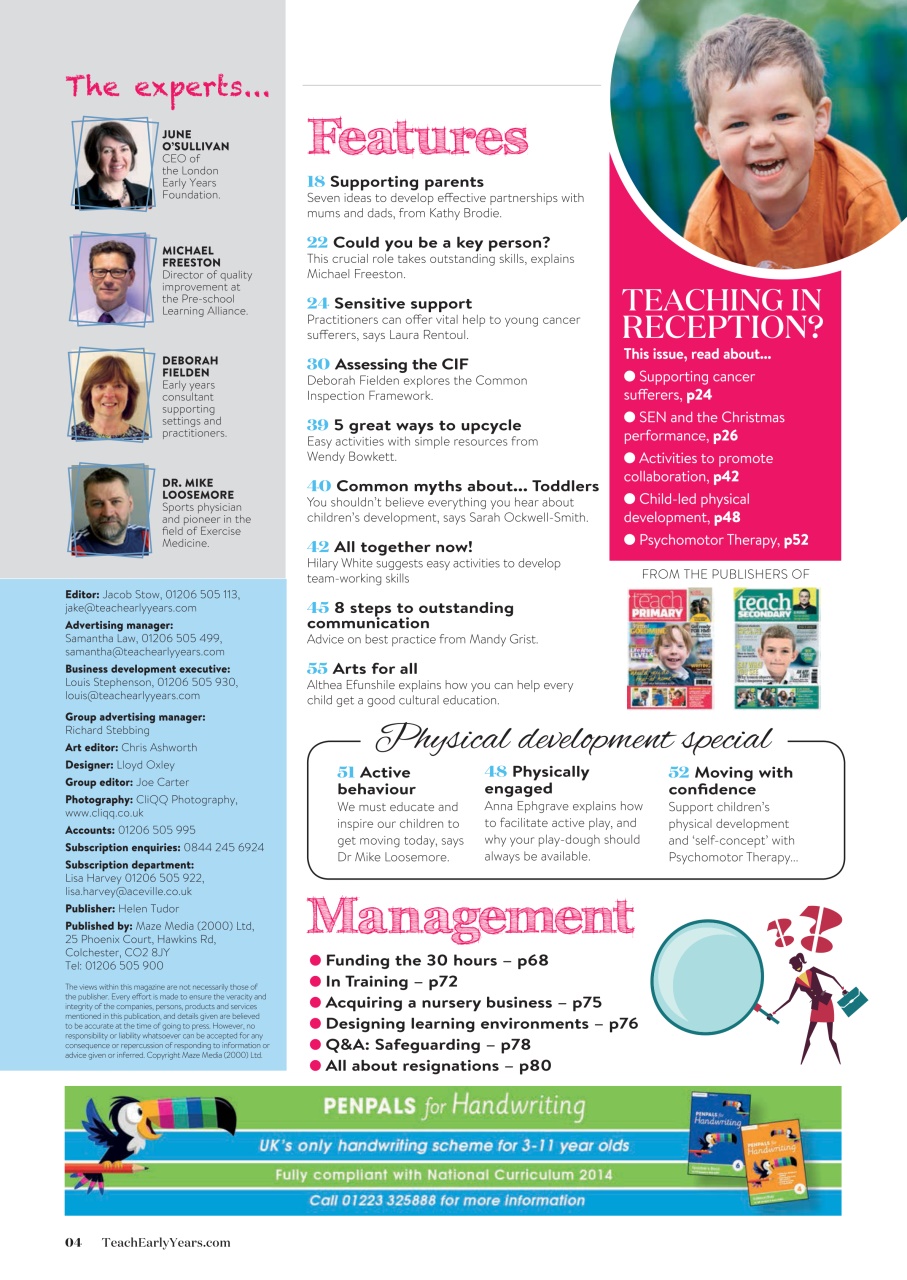 Teach Early Years Preview Pages