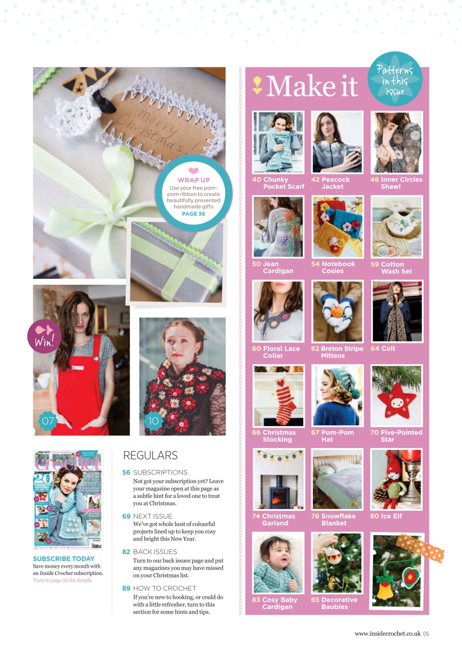 Inside Crochet Preview Pages