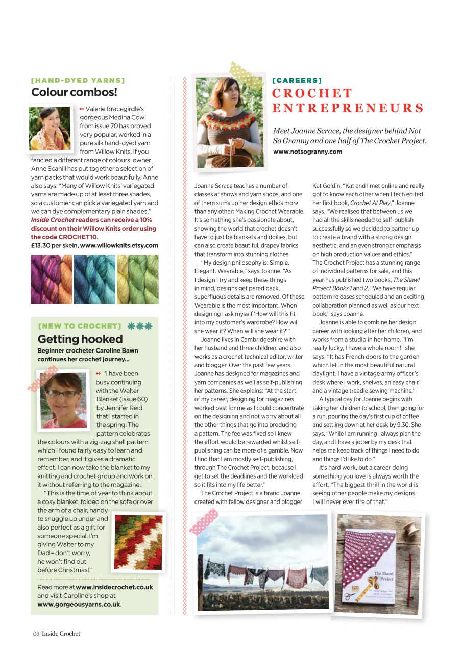Inside Crochet Preview Pages