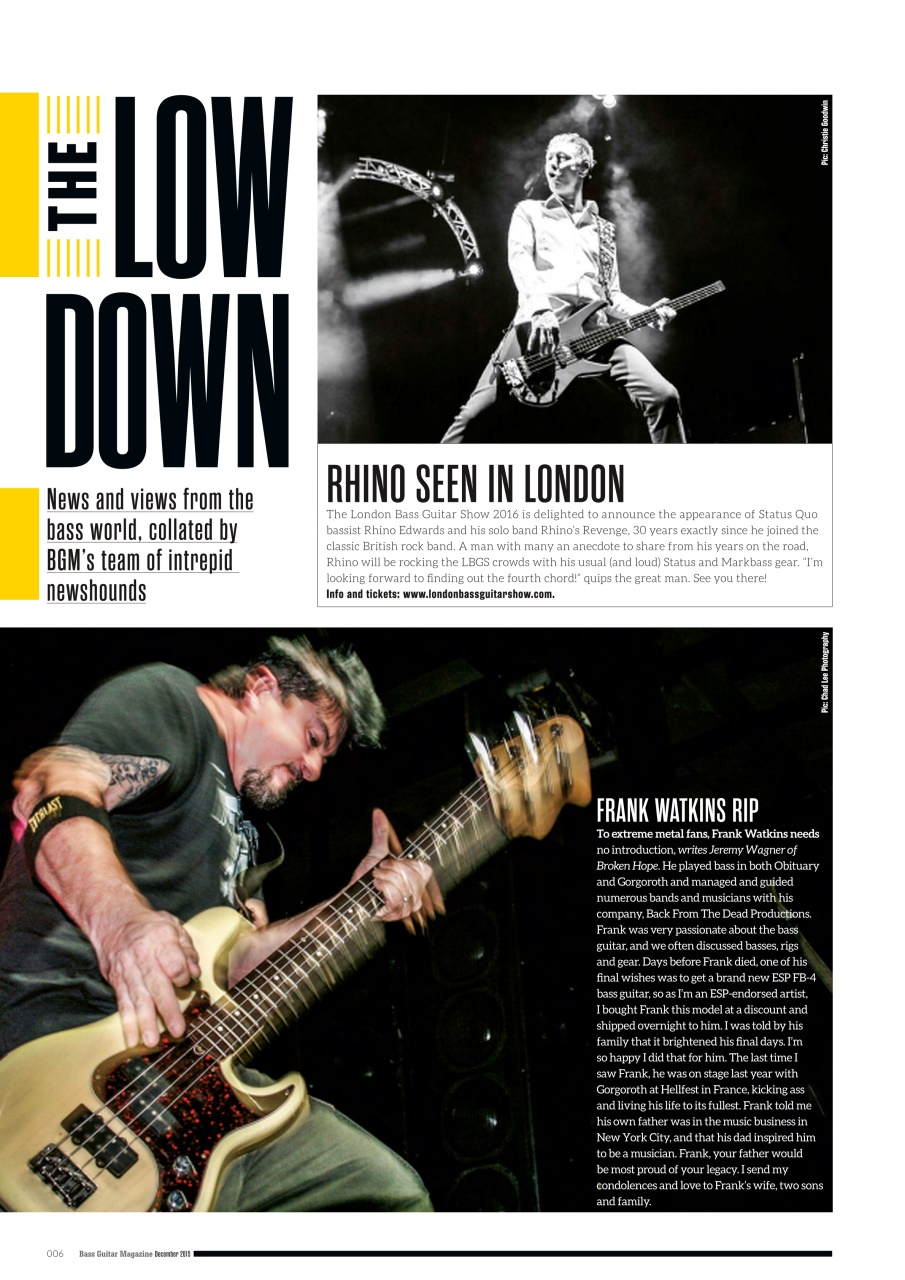 Bass Player UK Preview Pages