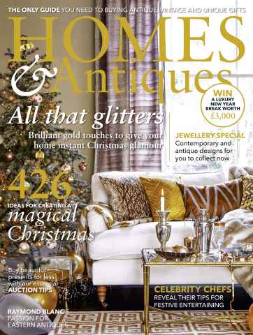 Homes & Antiques Magazine issue December 2015