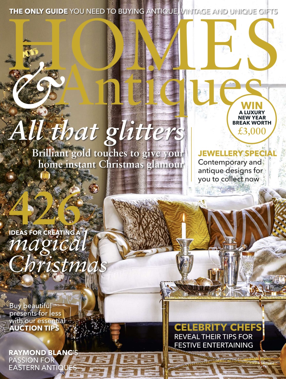 Homes & Antiques Magazine Preview Pages