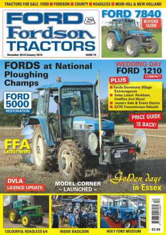 Ford & Fordson issue No. 70 Fords at National Ploughing Champs