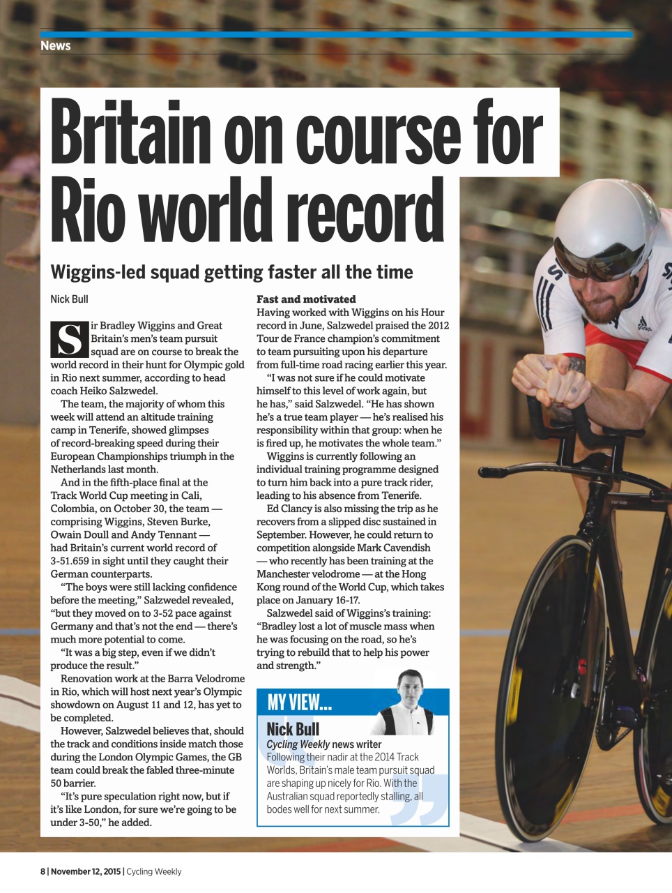 Cycling Weekly Preview Pages