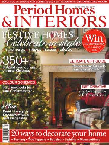 British Period Homes issue No. 66 Festive Homes