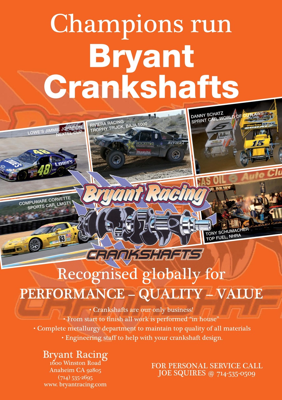 Race Engine Technology Preview Pages