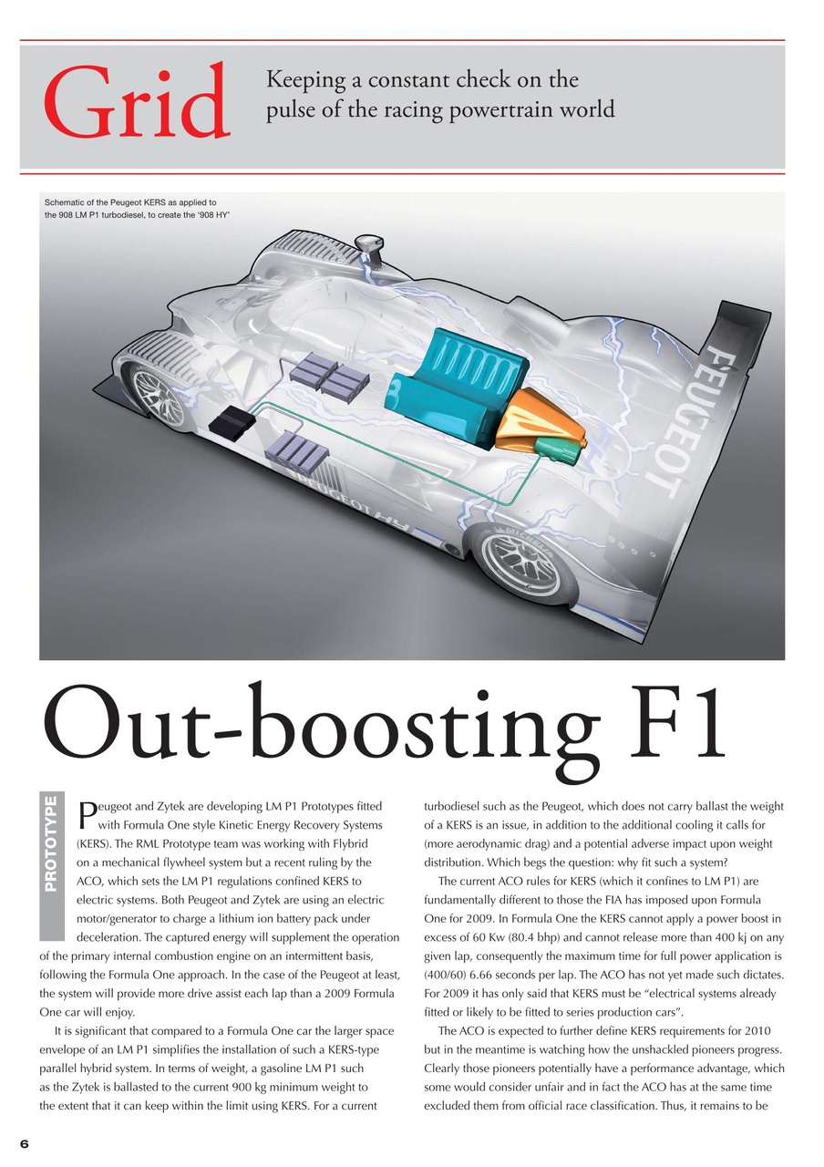 Race Engine Technology Preview Pages