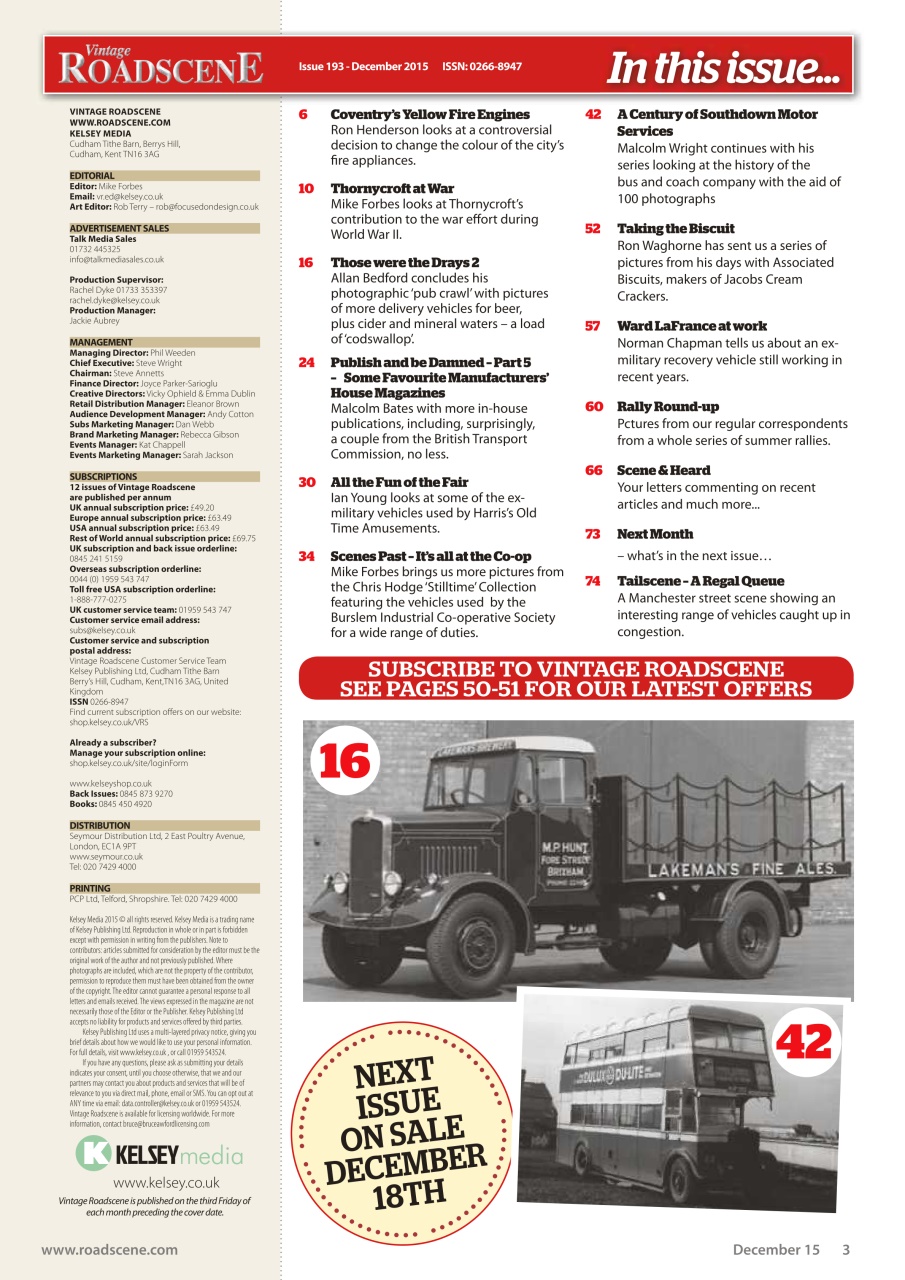 Vintage Roadscene Preview Pages