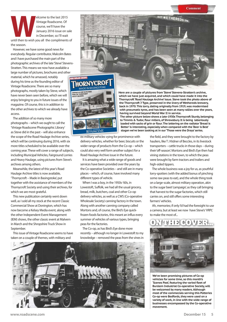 Vintage Roadscene Preview Pages