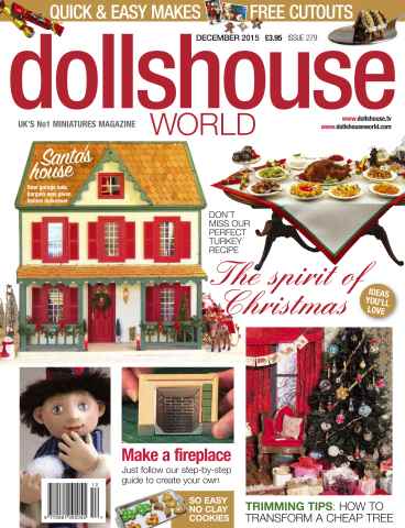 Dolls House World issue DECEMBER 2015