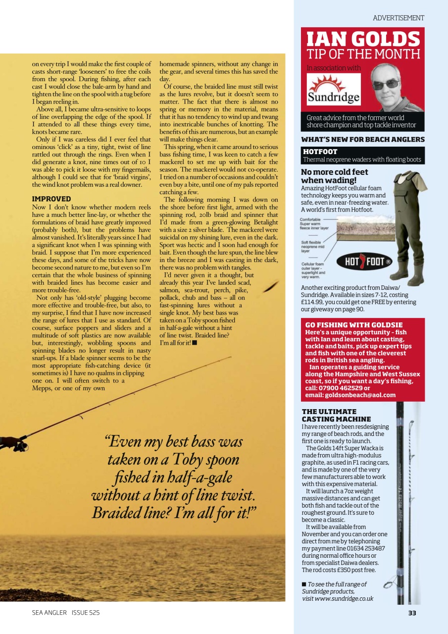 Sea Angler Preview Pages