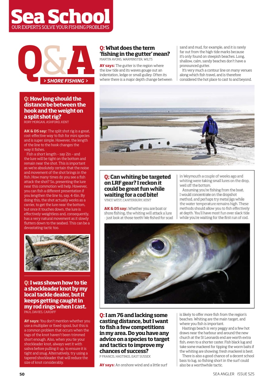 Sea Angler Preview Pages