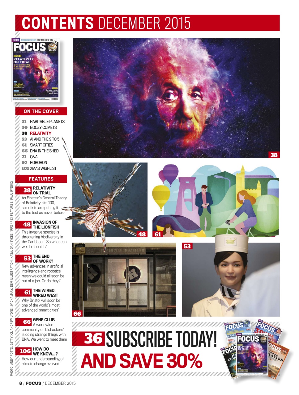 BBC Science Focus Magazine Preview Pages