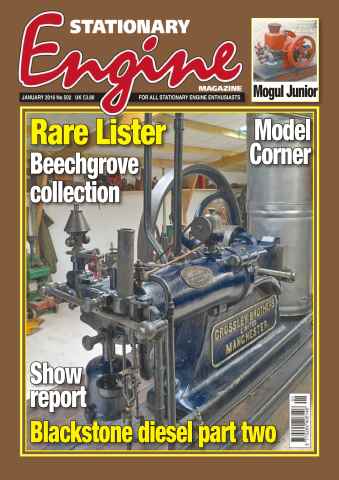 Stationary Engine issue No. 502 Rare Lister