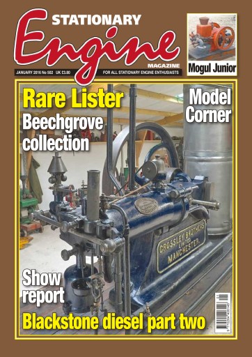 Stationary Engine issue 