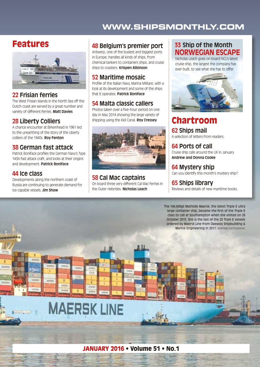 Ships Monthly Preview Pages