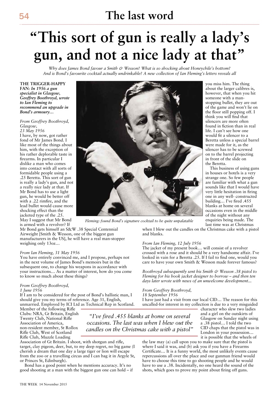 The Week Preview Pages