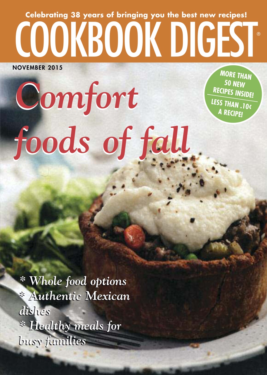 Cookbook Digest Preview Pages