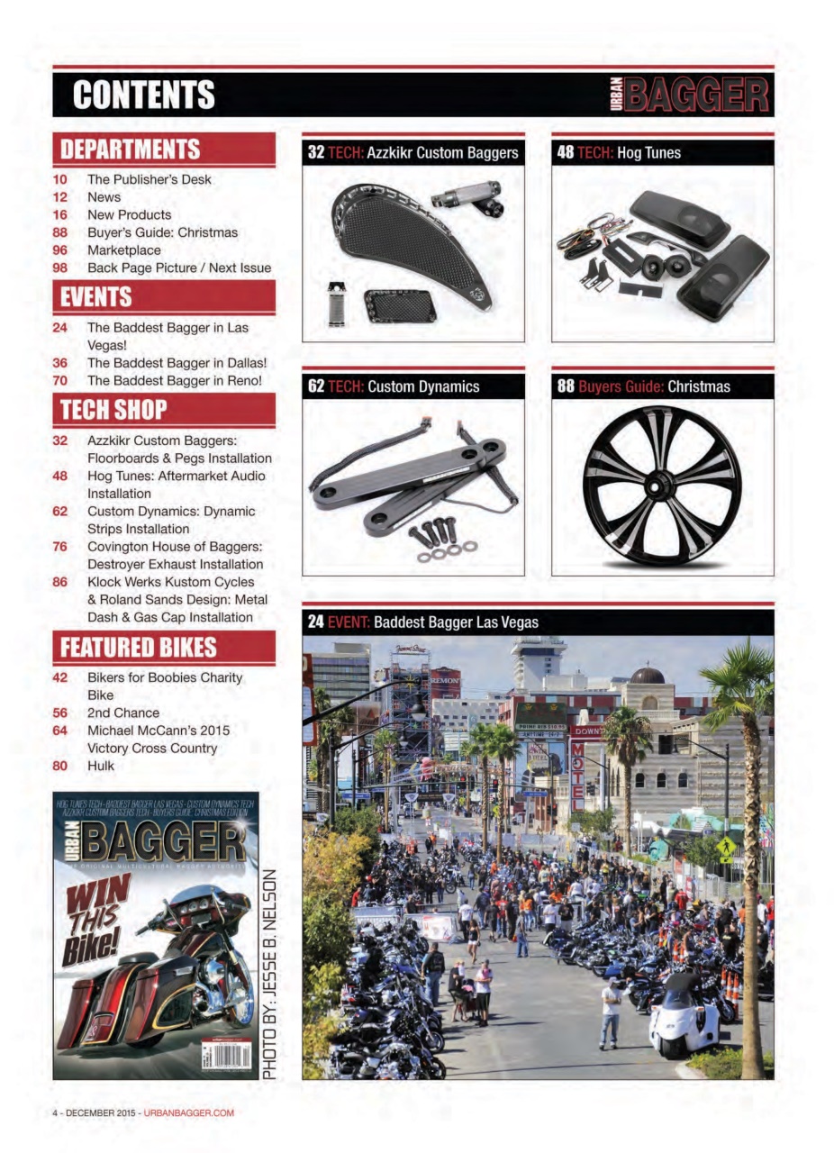 Urban Bagger Preview Pages