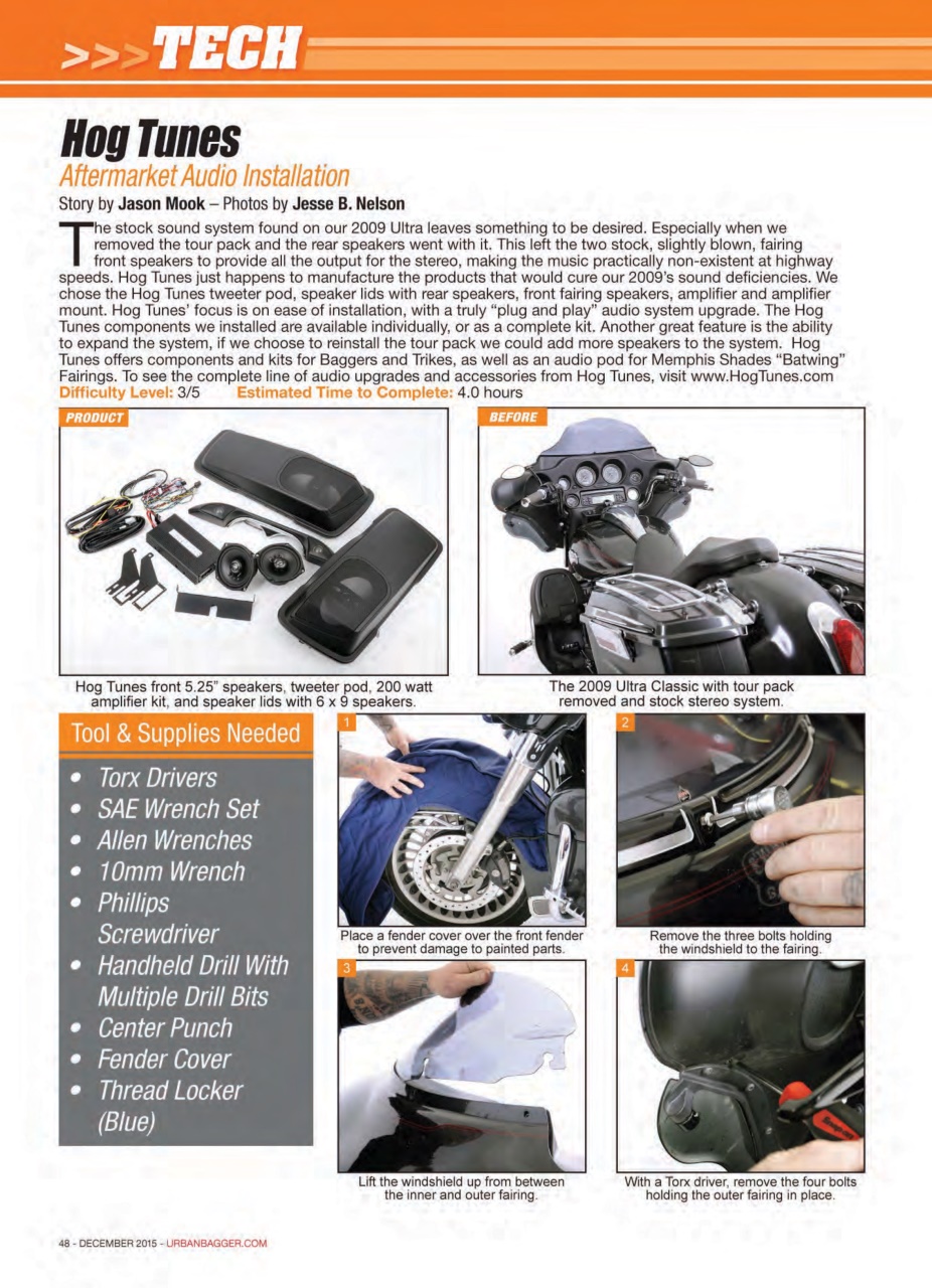 Urban Bagger Preview Pages
