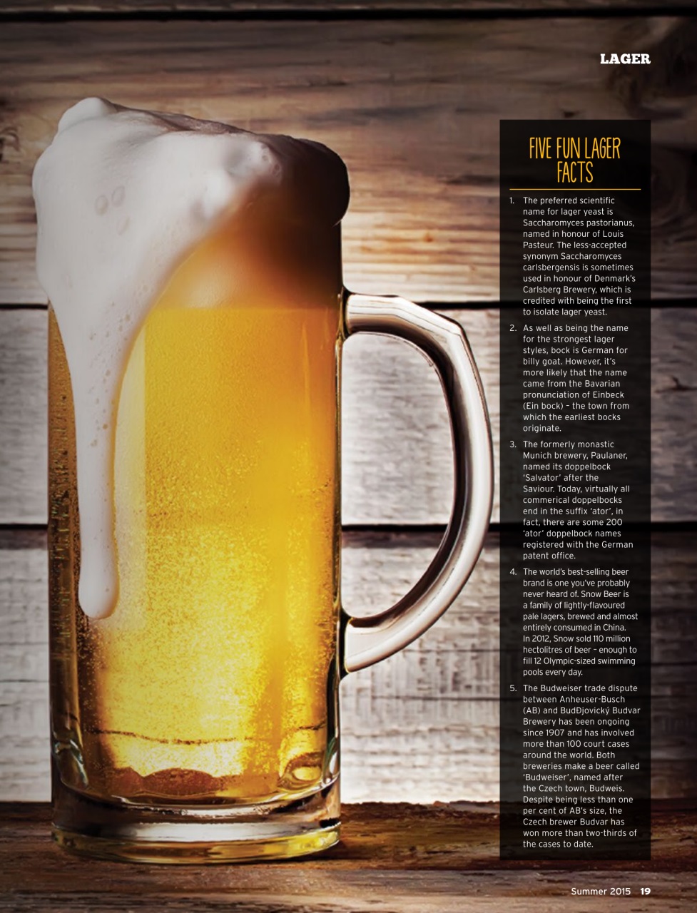 Beer and Brewer Preview Pages
