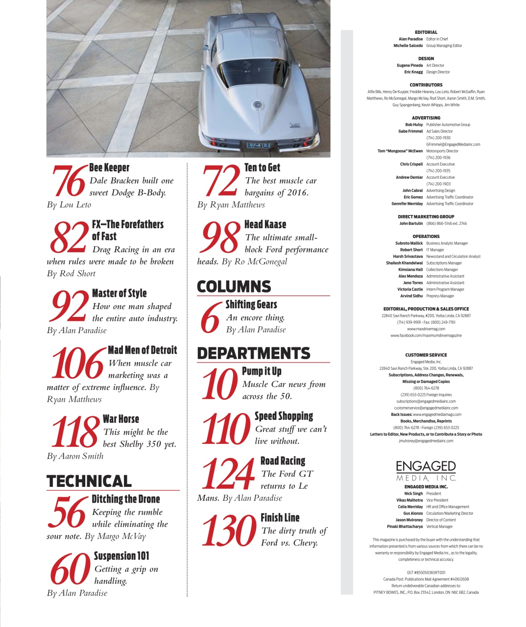 Maximum Drive Preview Pages