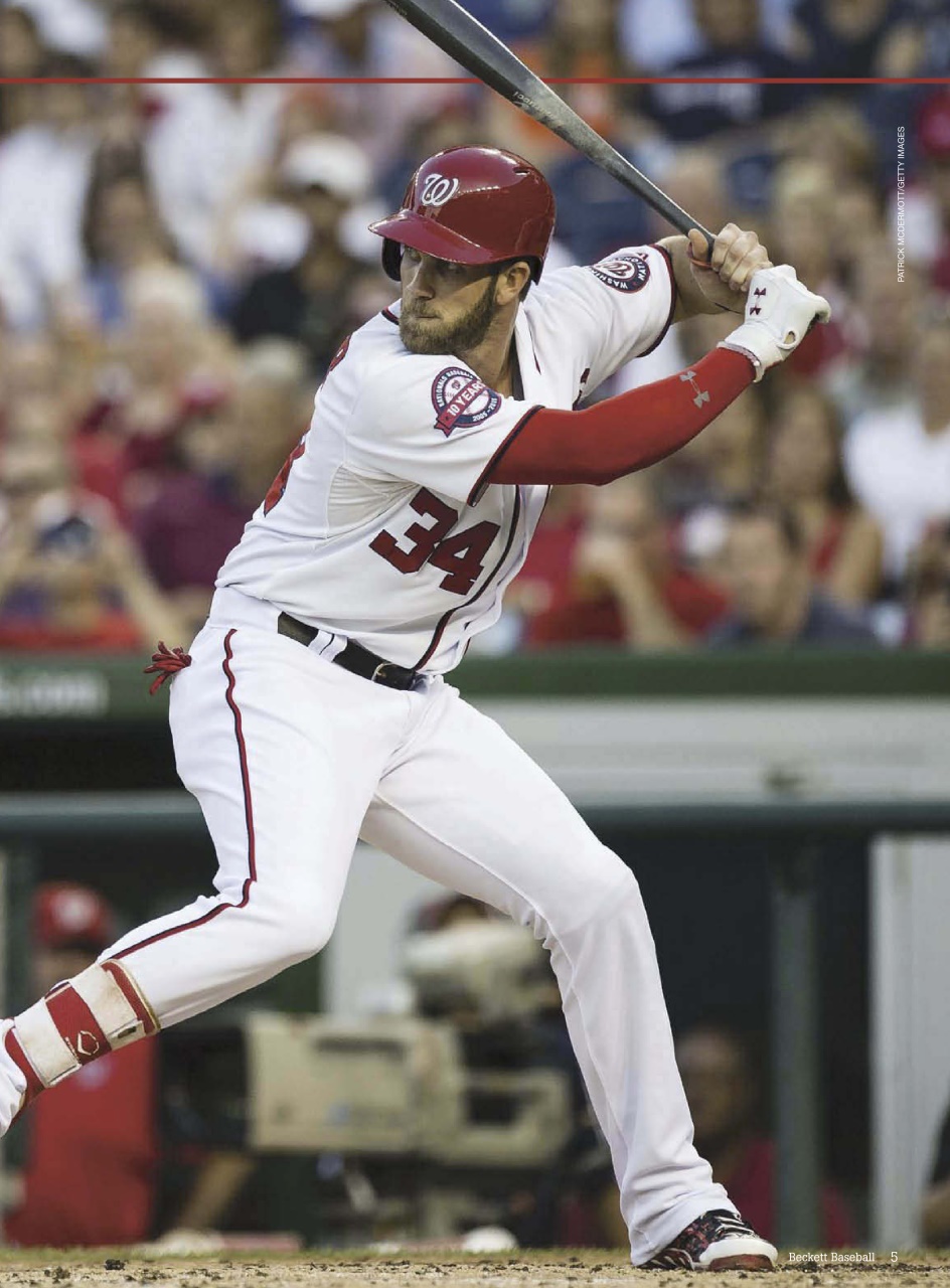 Beckett Baseball Magazine Preview Pages