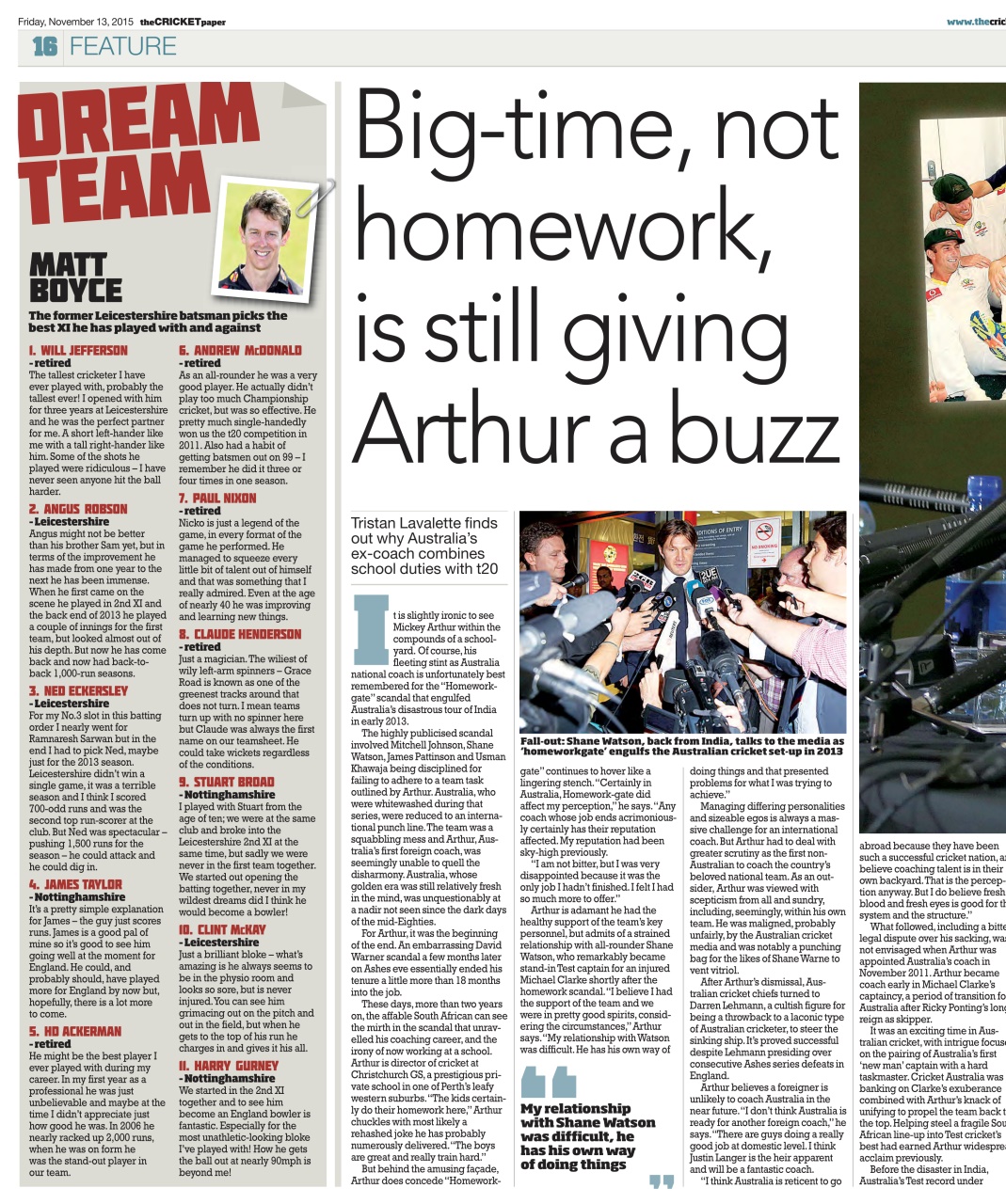 The Cricket Paper Preview Pages