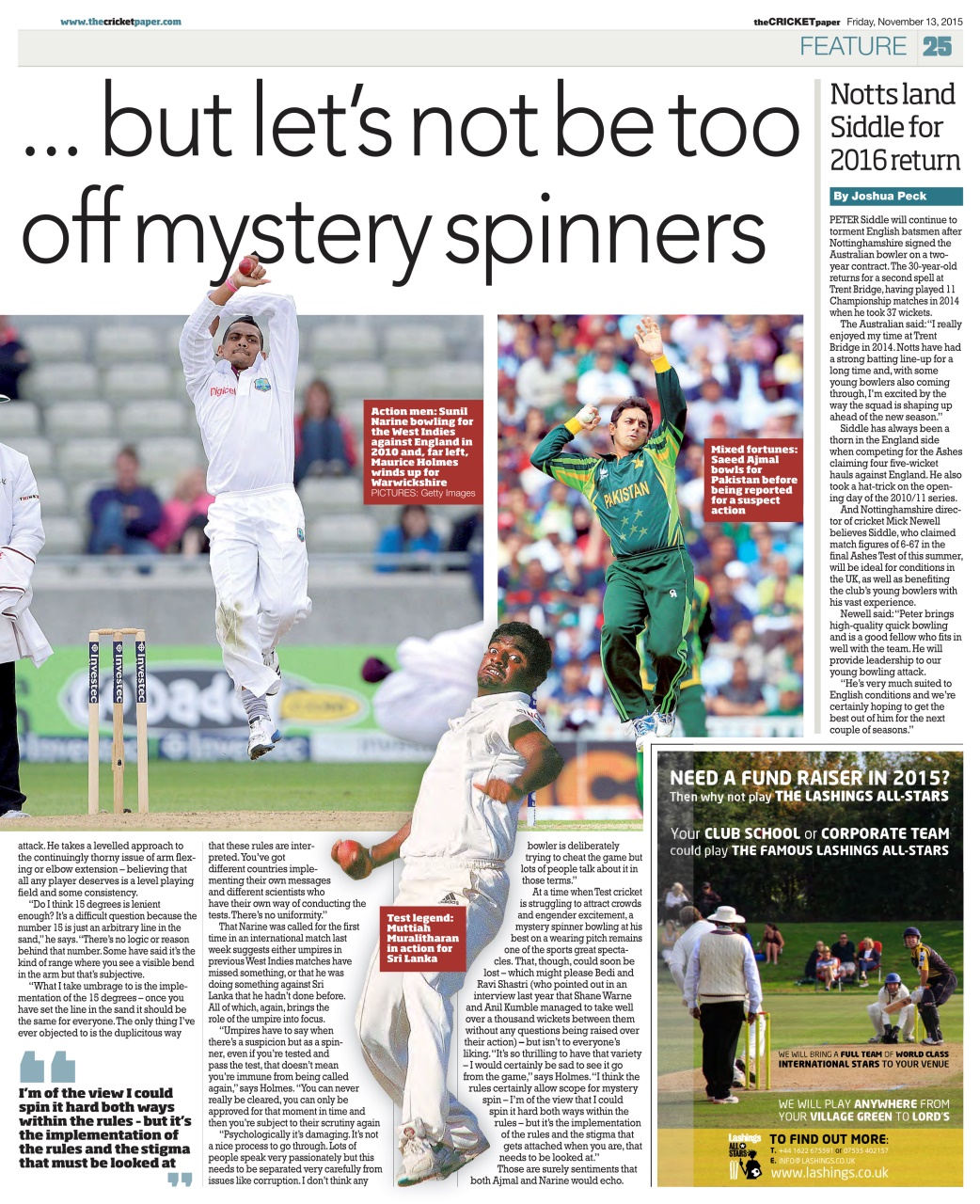 The Cricket Paper Preview Pages