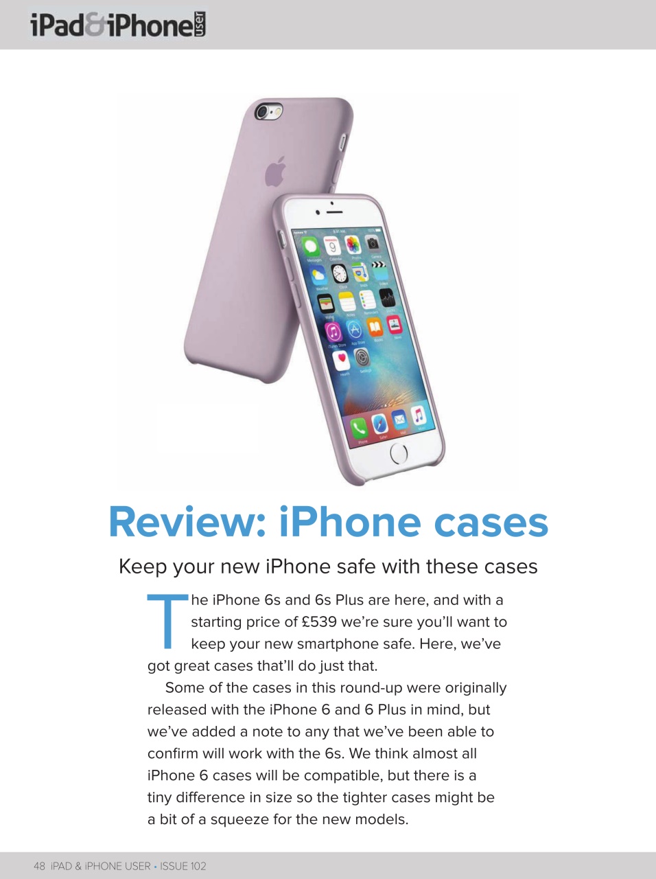 iPad and iPhone User Preview Pages