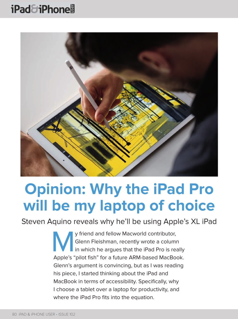 iPad and iPhone User Preview Pages