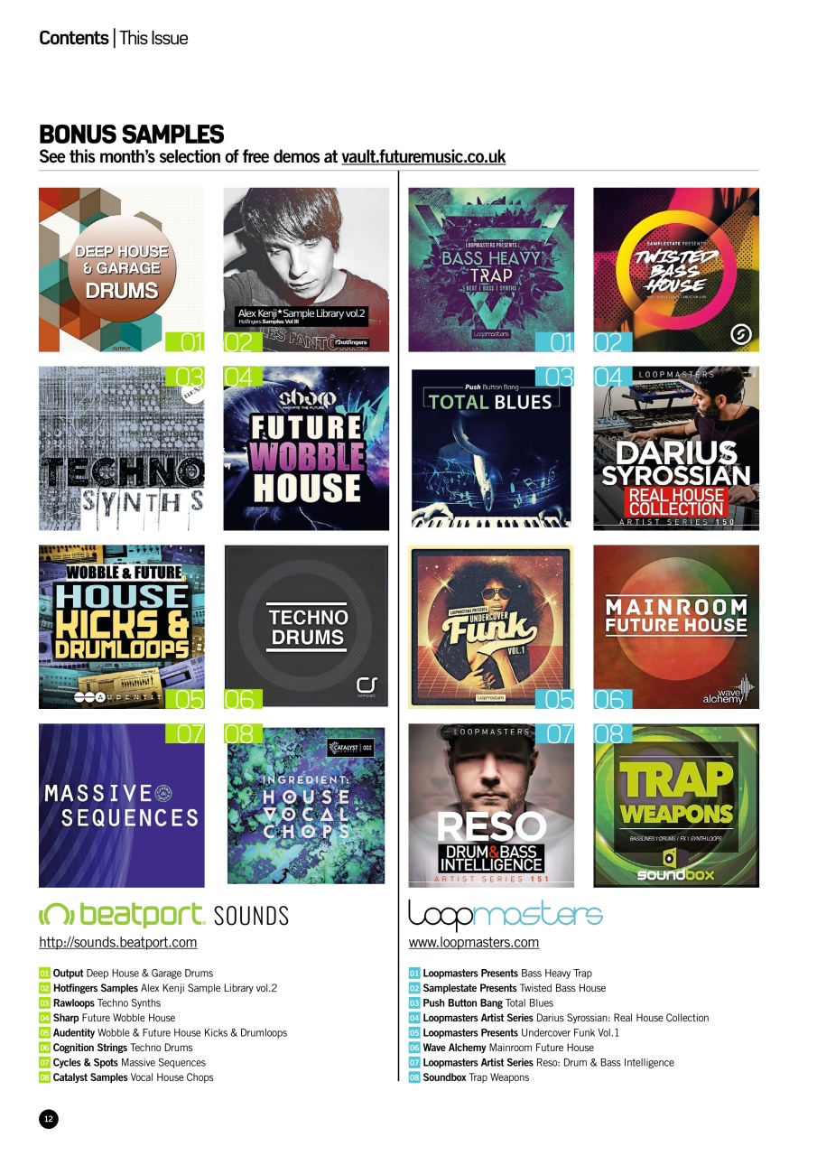 Future Music Preview Pages