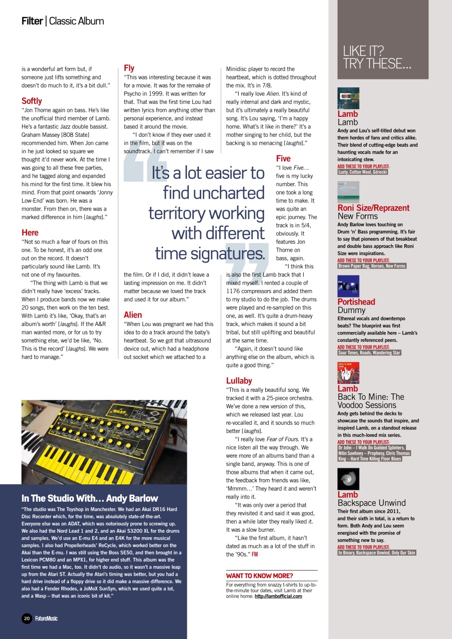 Future Music Preview Pages