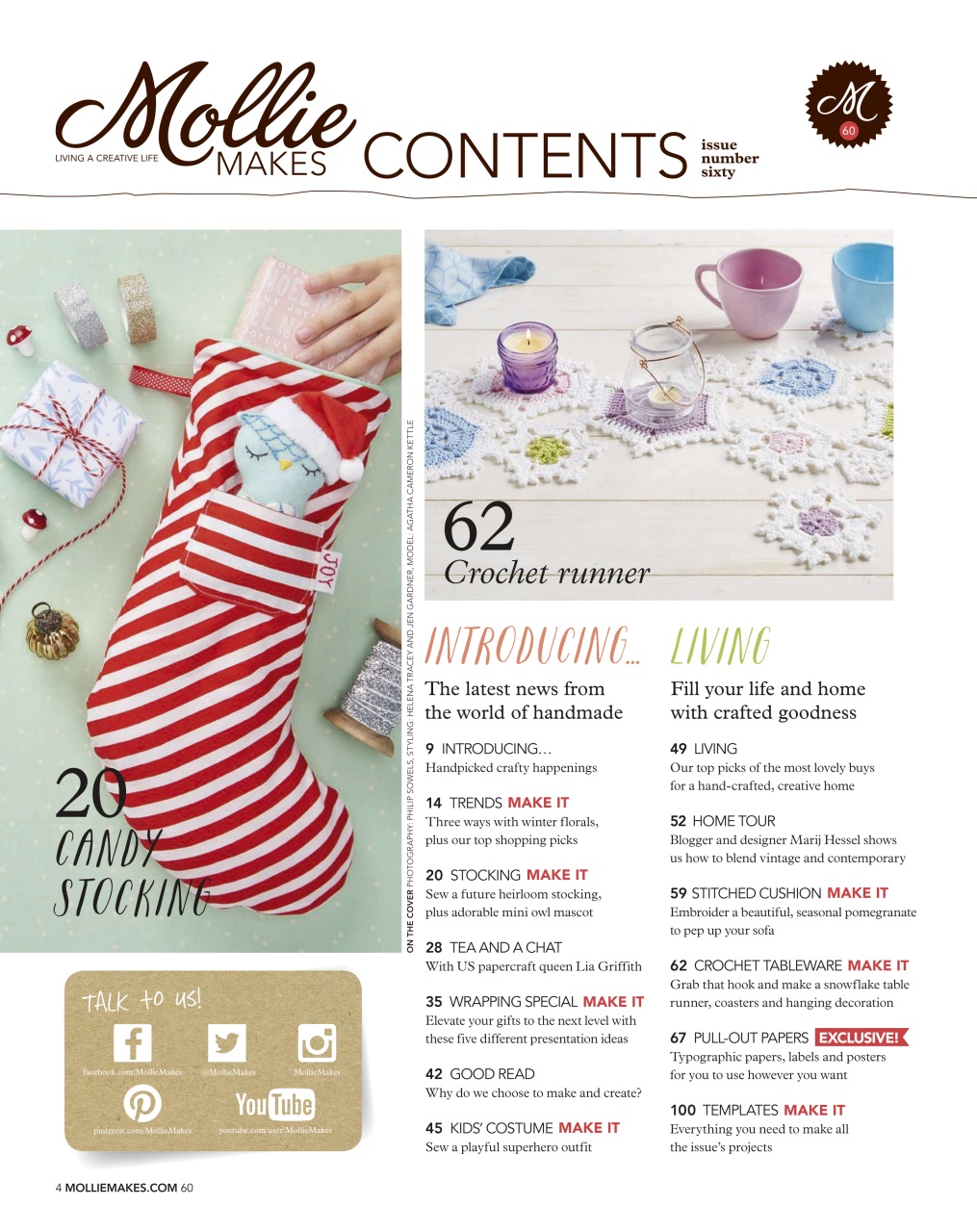 Mollie magazine Preview Pages