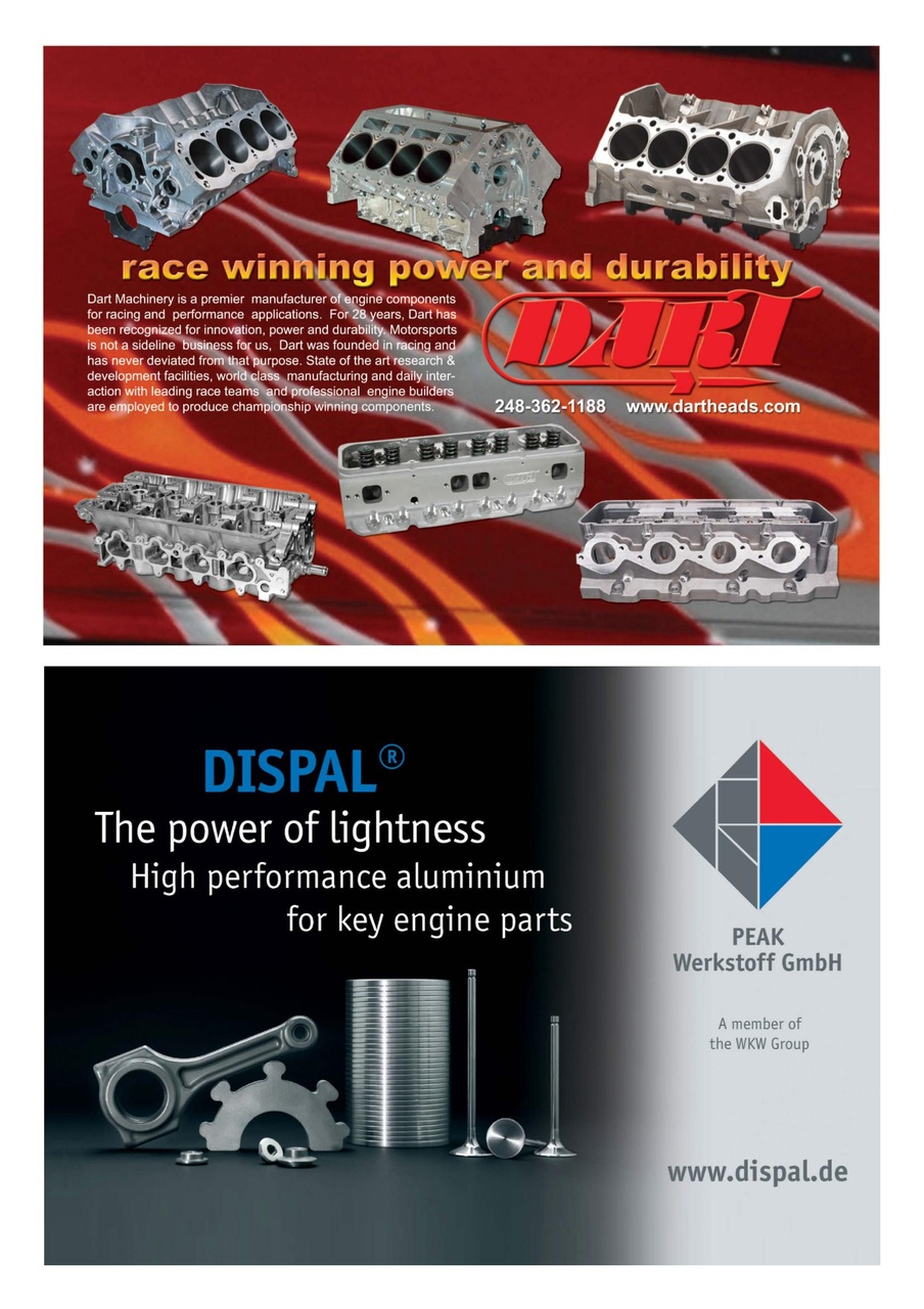 Race Engine Technology Preview Pages