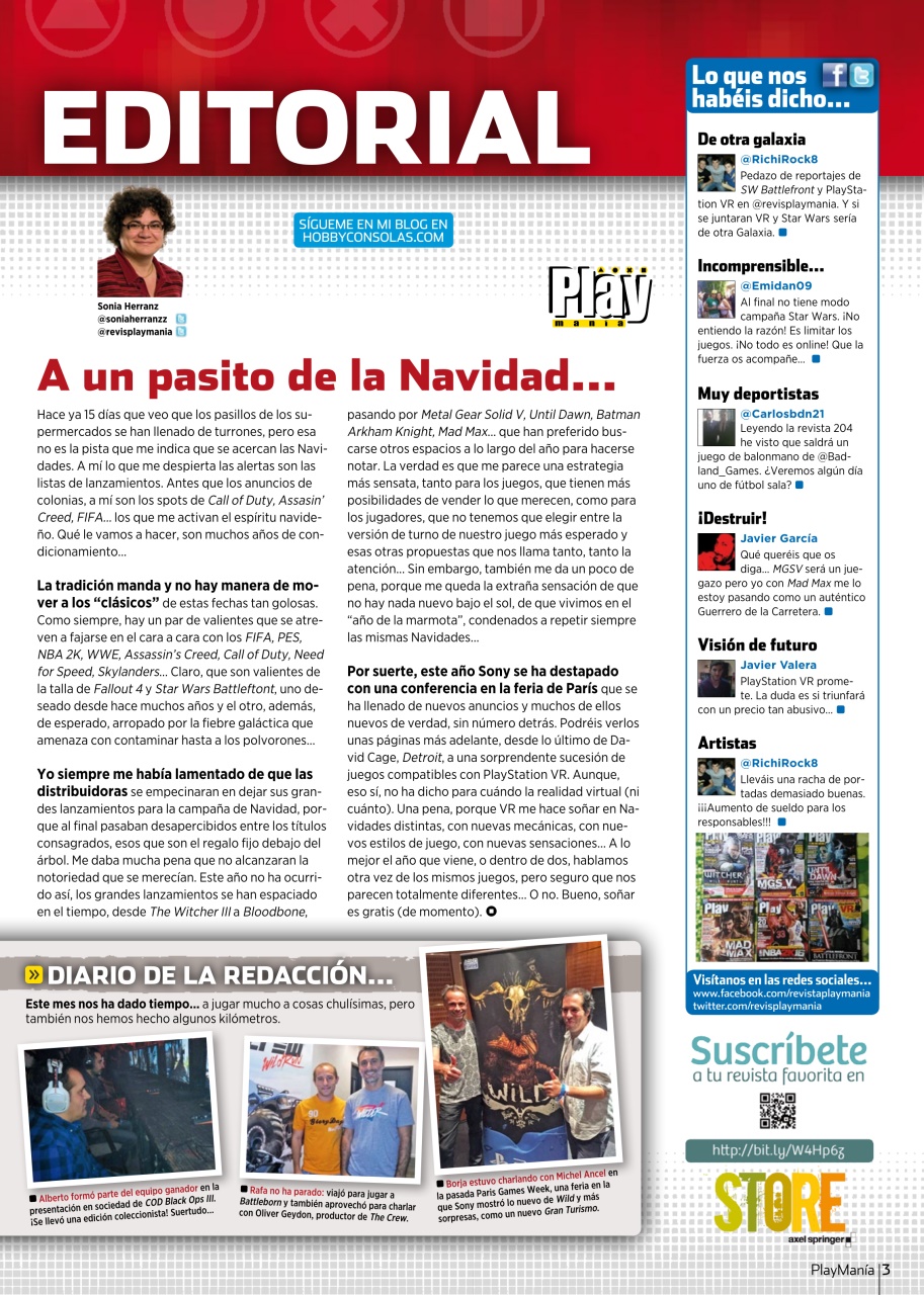 Playmania Preview Pages