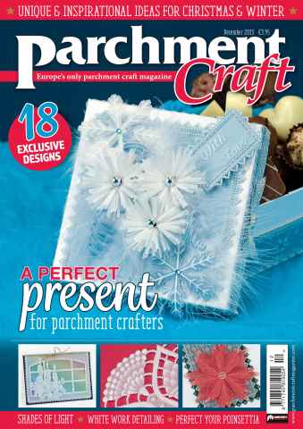 Parchment Craft issue December 2015